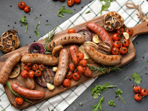Saucisses variées