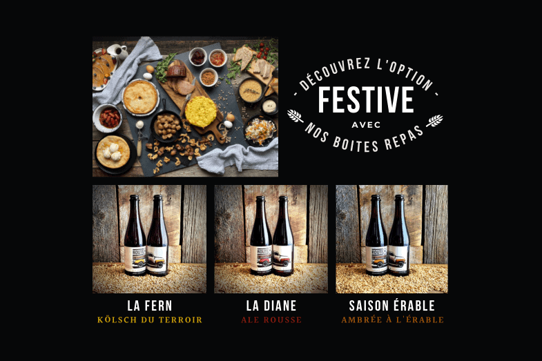 Boite Repas La Cabane Gourmande – Option Festive