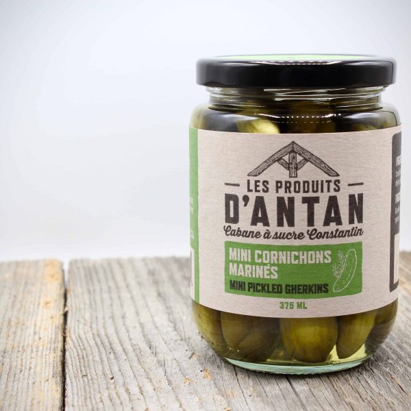 Mini cornichons marinés