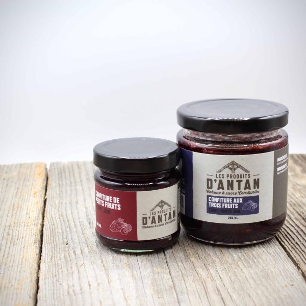 Confiture aux trois fruits