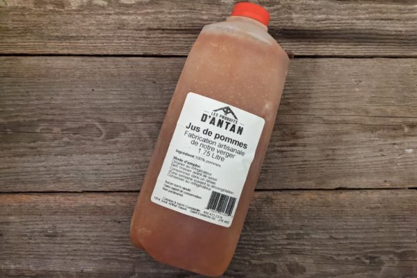 Jus de pomme artisanal