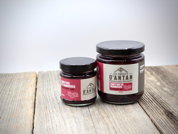 Confiture de framboises
