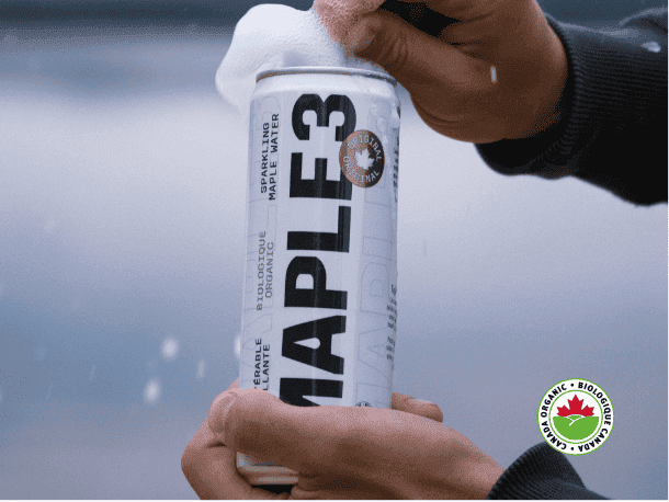 Eau d’érable pétillante