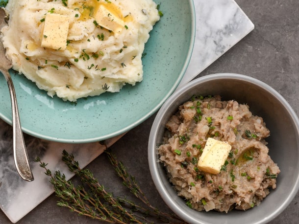 Patates pilées à la viande