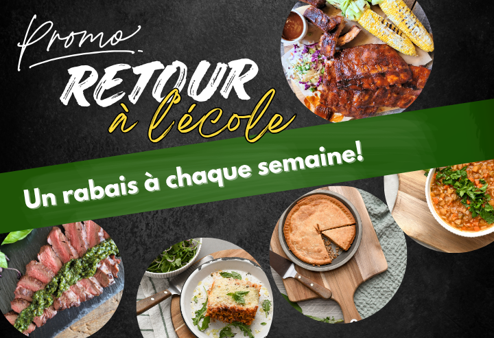 Promo Retour à l’école – Semaine du 14 septembre