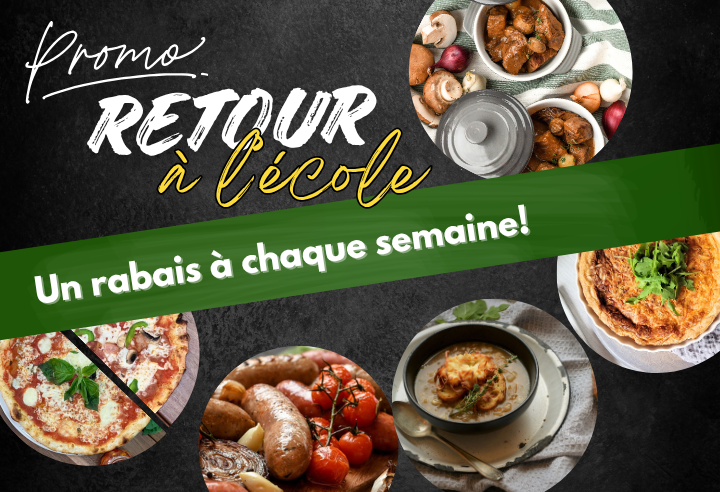 Promo Retour à l’école – Semaine du 21 septembre