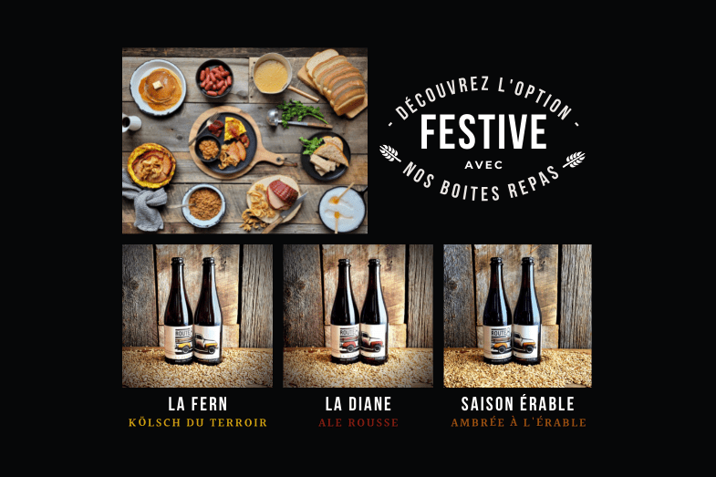 Boite Repas La cabane traditionnelle – Option Festive