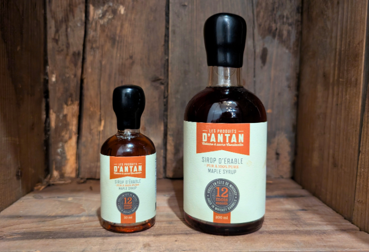 Sirop d&rsquo;érable vieilli en fût de whiskey – 12 mois